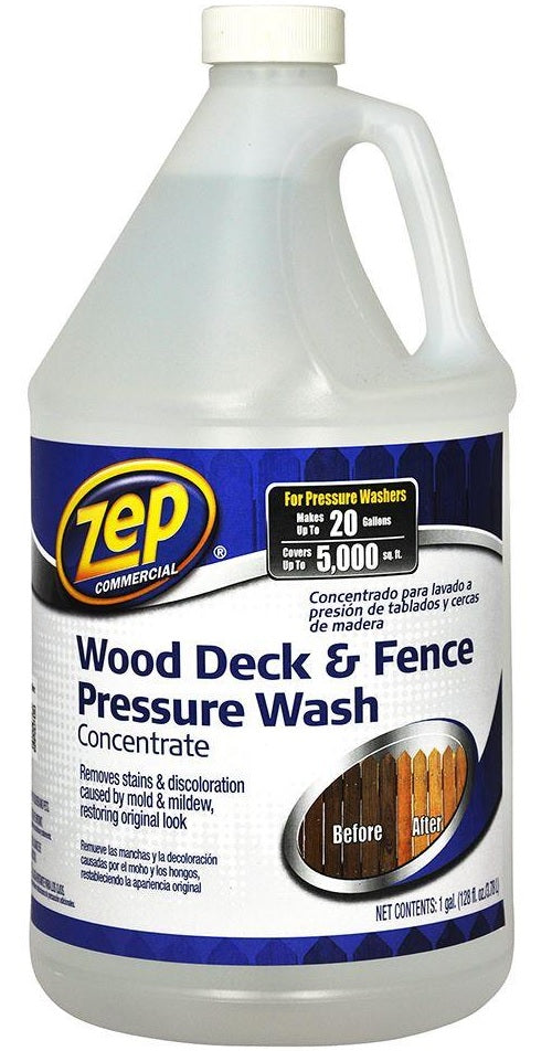 Shop Zep Wood Deck &amp; Fence Pressure Wash Concentrate 