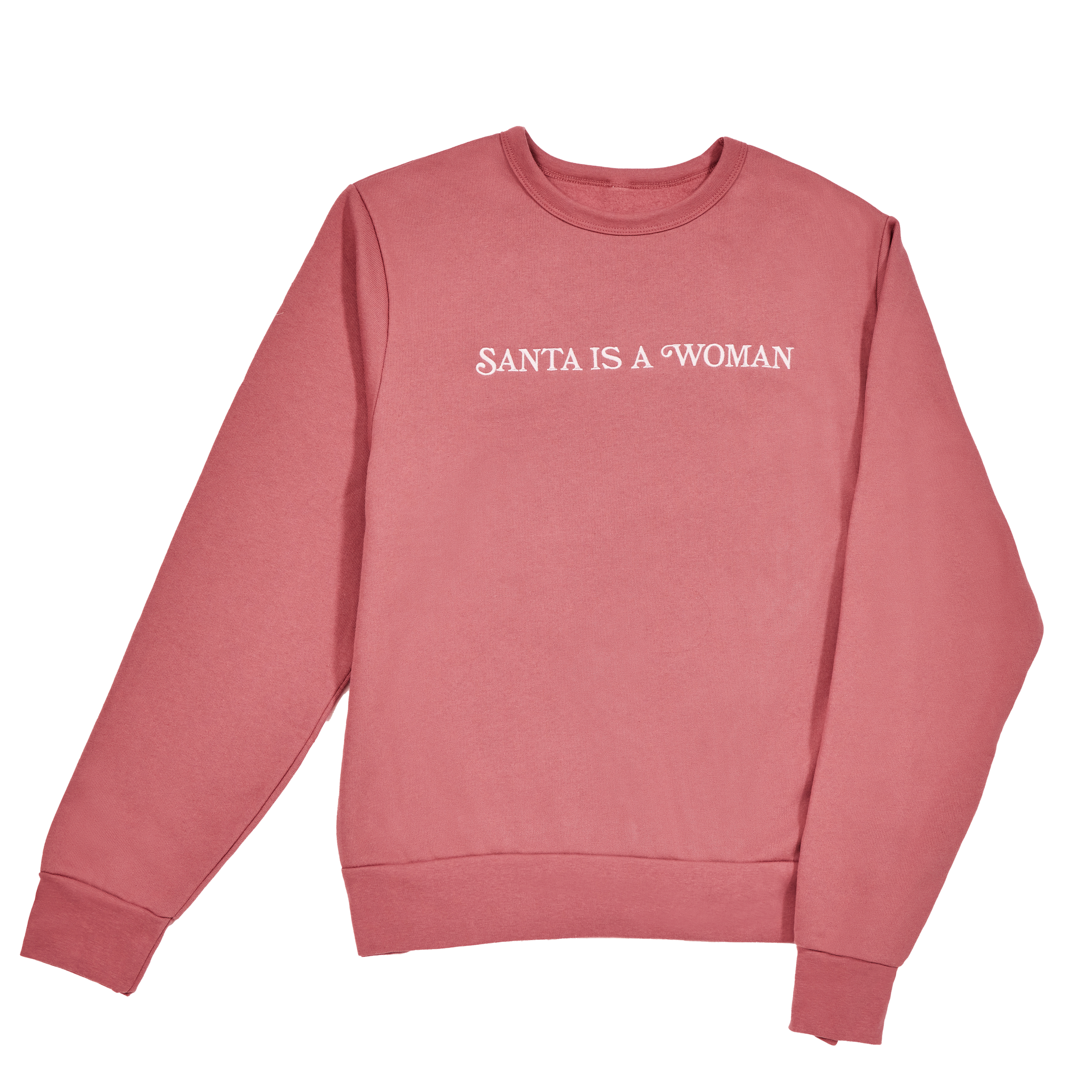 Santa Is A Woman Crewneck SANTA IS A SWOMAN 