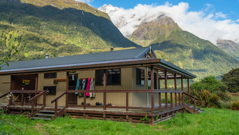 Hidden Falls hut