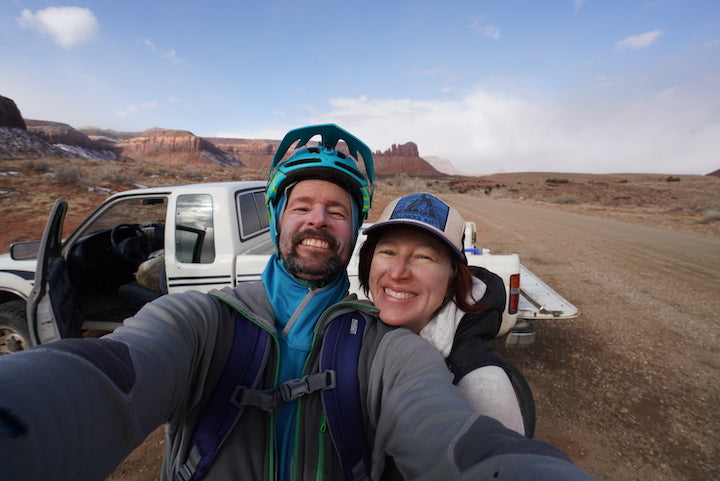 steve fassbinder and lizzy scully, owners of four corners guides