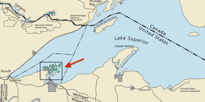 apostle islands kayaking