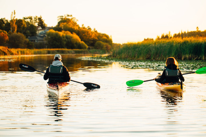 Choosing a Ray Series Kayak Paddle from Aqua Bound