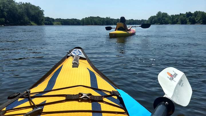 kayaking mississippi river