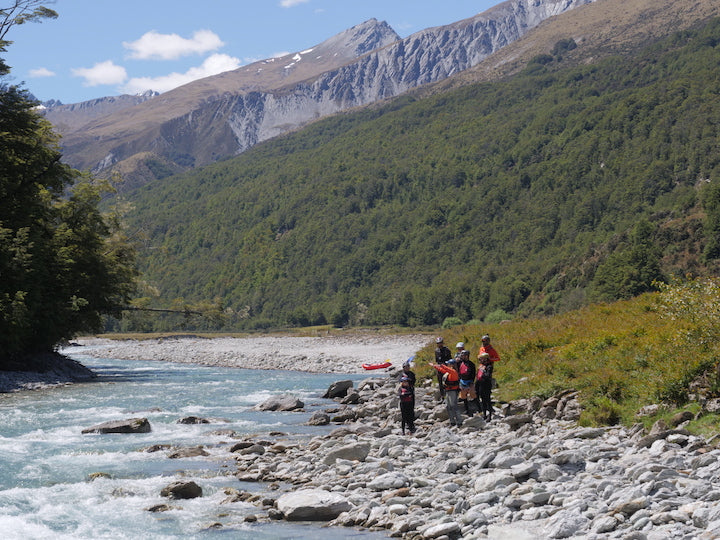 packrafting rees river new zealand
