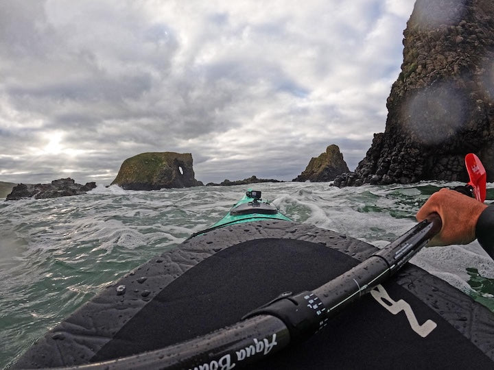 kayaking Ireland's Wild Atlantic Way from the kayaker's point of view