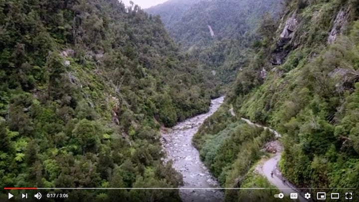 mikonui river valley, new zealand