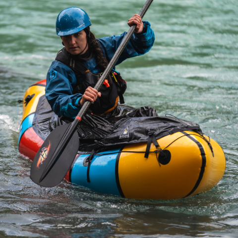 Rachel Davies Packrafting