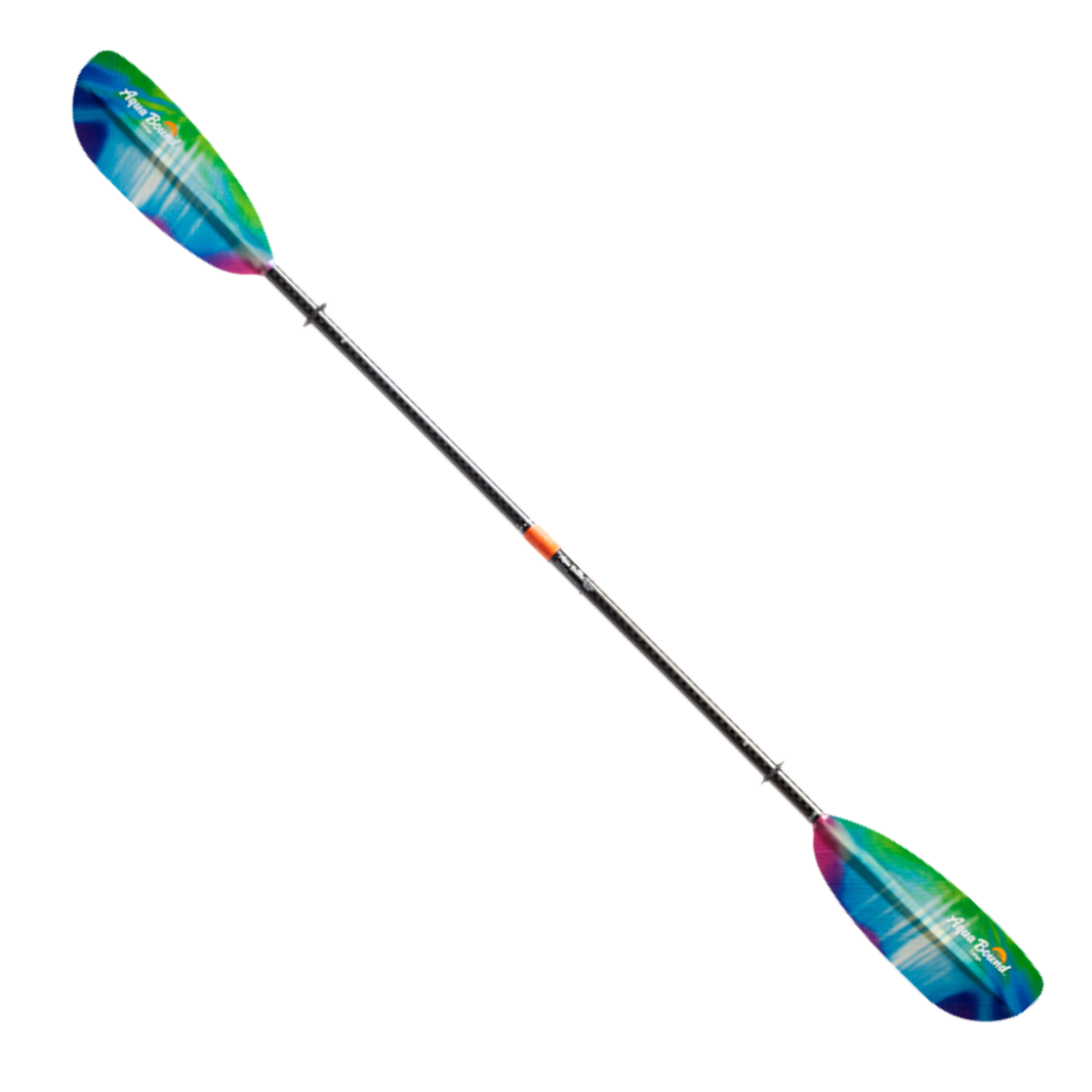 Aqua Bound Tango Fiberglass 2-Piece Straight Shaft Kayak Paddle Northern Lights / 230cm