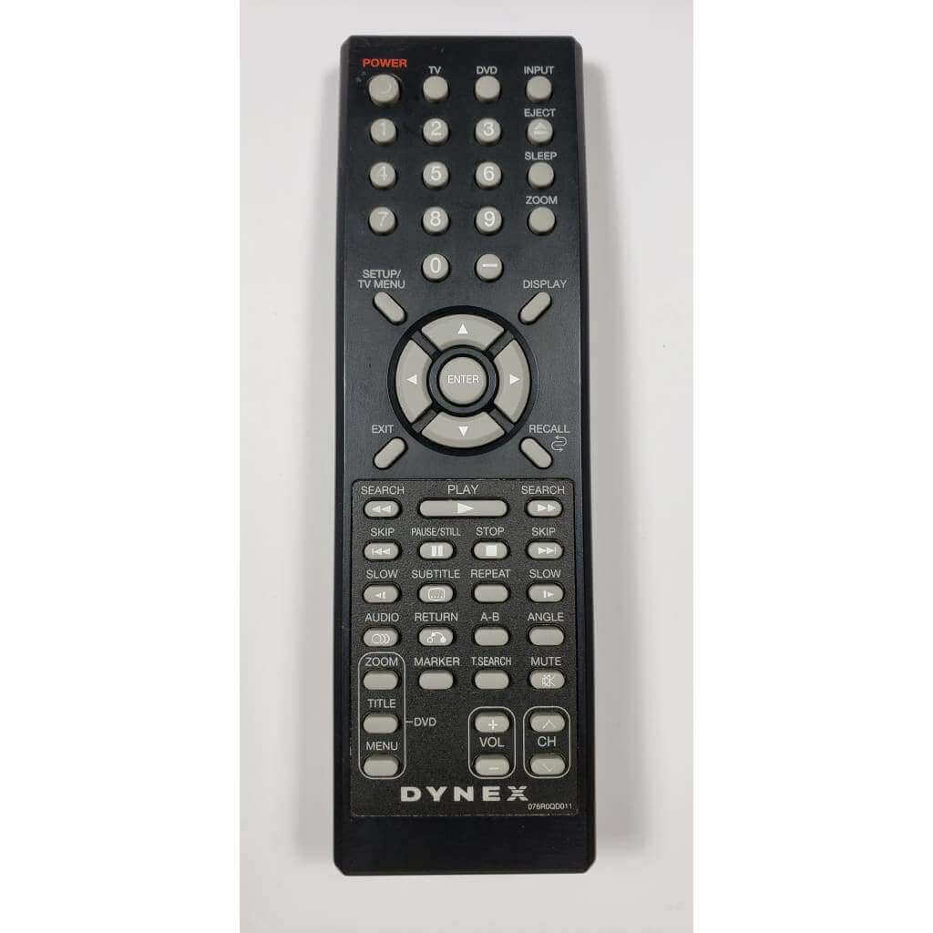 Dynex 076R0QD011 TV Remote Control - Best Deal Remotes