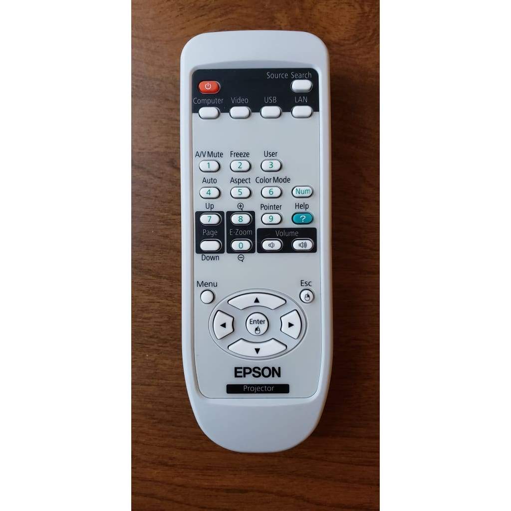 Epson 151944201 Projector Remote Control for Epson 85+ 824+ 826W+ 825