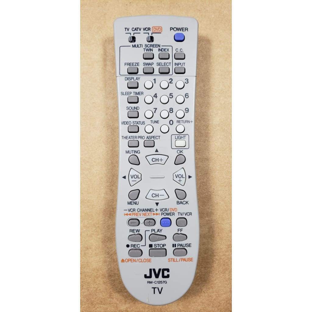 JVC RM-C1257G TV Remote Control - Best Deal Remotes