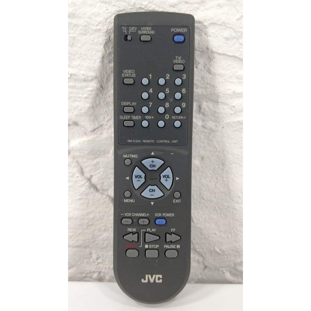 JVC RM-C345 TV Remote for AV-27020 AV-27020PH AV-32020 AV-32020A AV