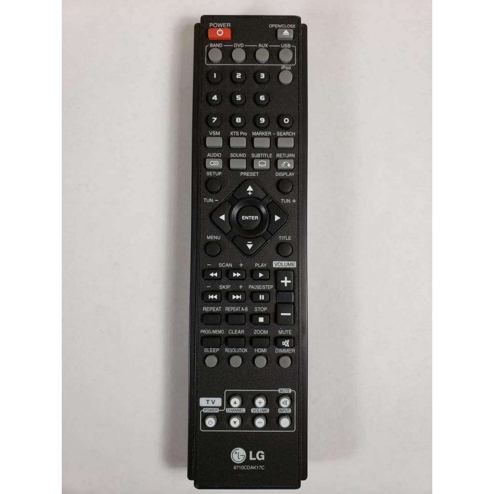 LG 6710CDAK17C Home Theater Remote Control Best Deal Remotes