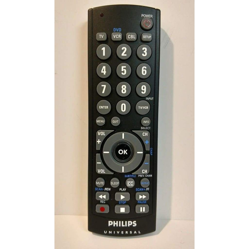 philips universal remote codes srp510727