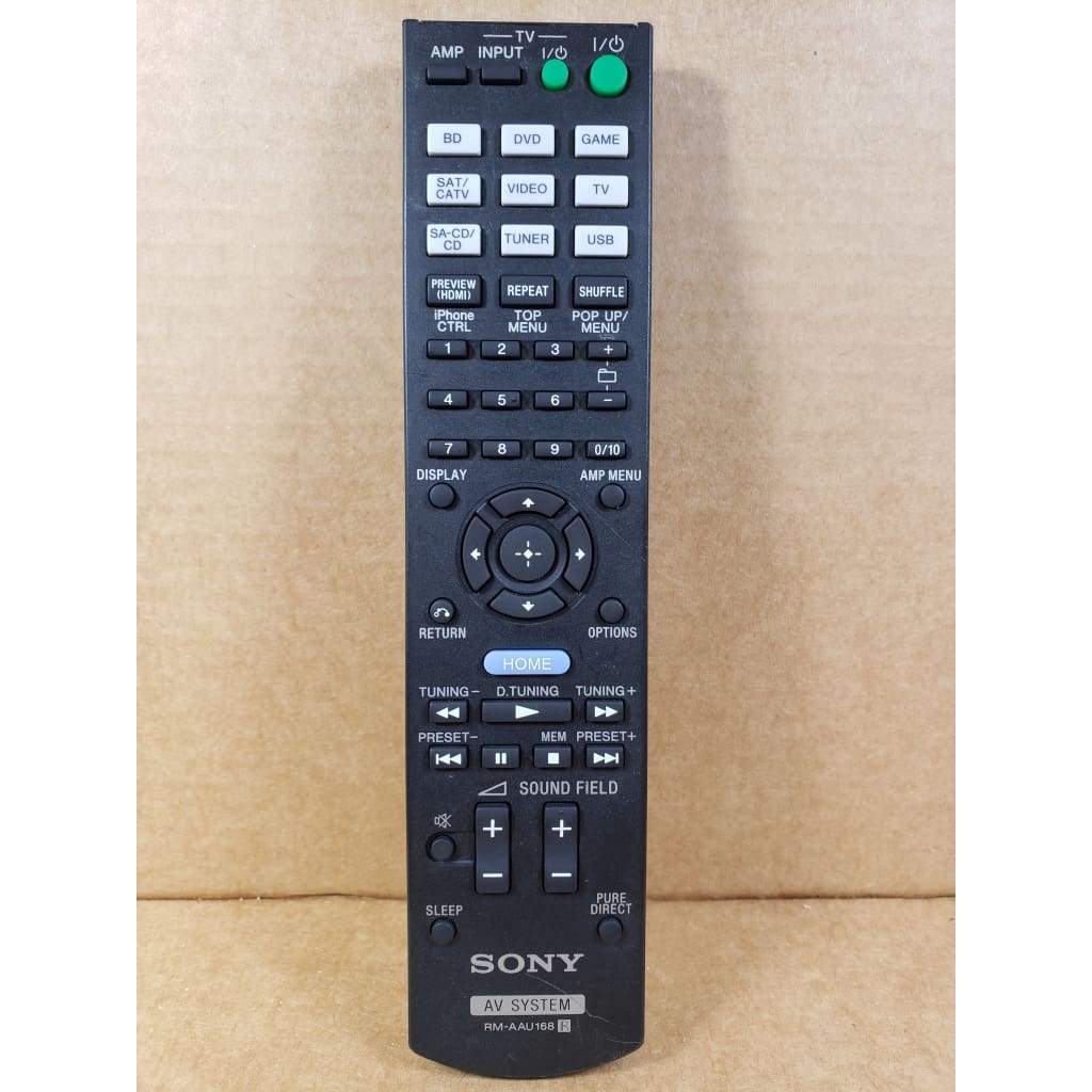 Sony RM-AAU168 AV System Remote Control - Best Deal Remotes