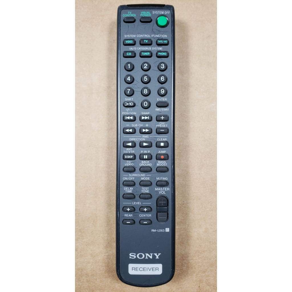 Sony RM-U263 AV Receiver Remote Control - Best Deal Remotes