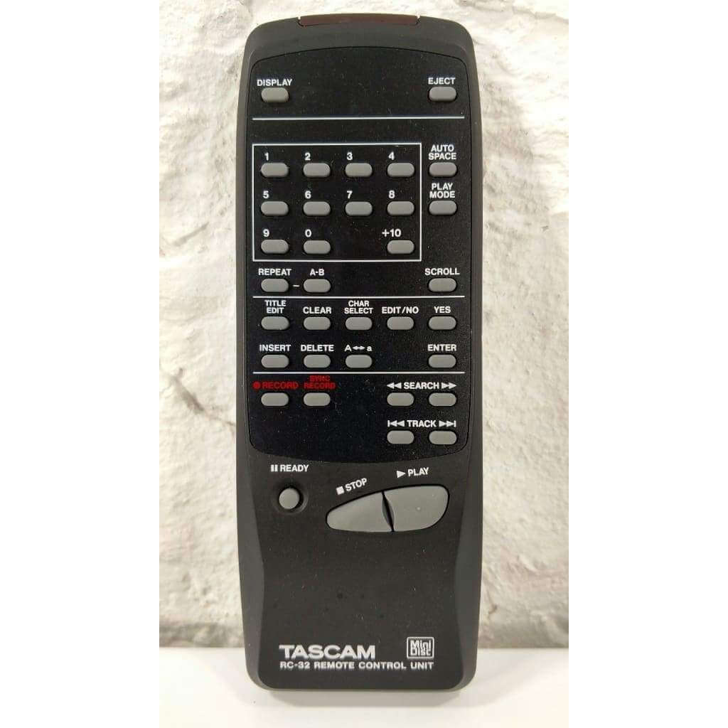 Tascam RC-32 Mini Disc Remote Control - Best Deal Remotes