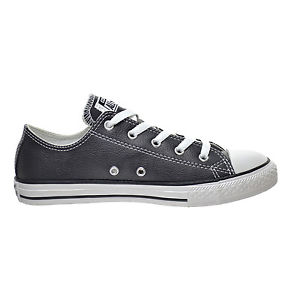 kids black and white converse