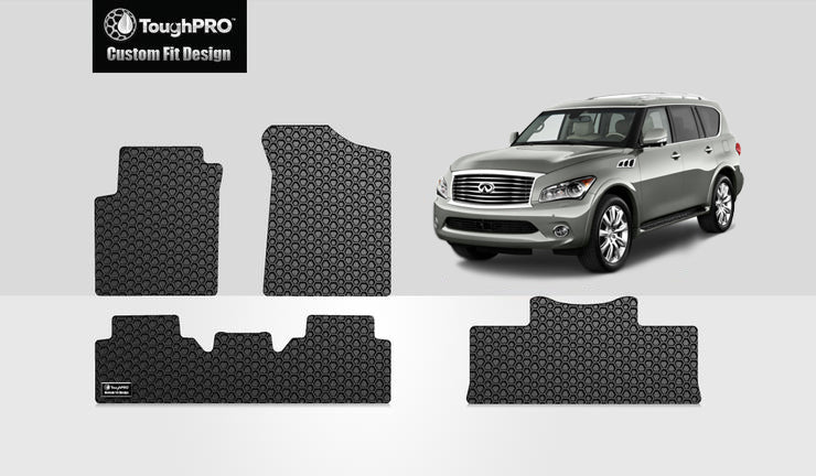 Infiniti Qx56 2013 Front Row 2nd Row 3rd Row Toughpro