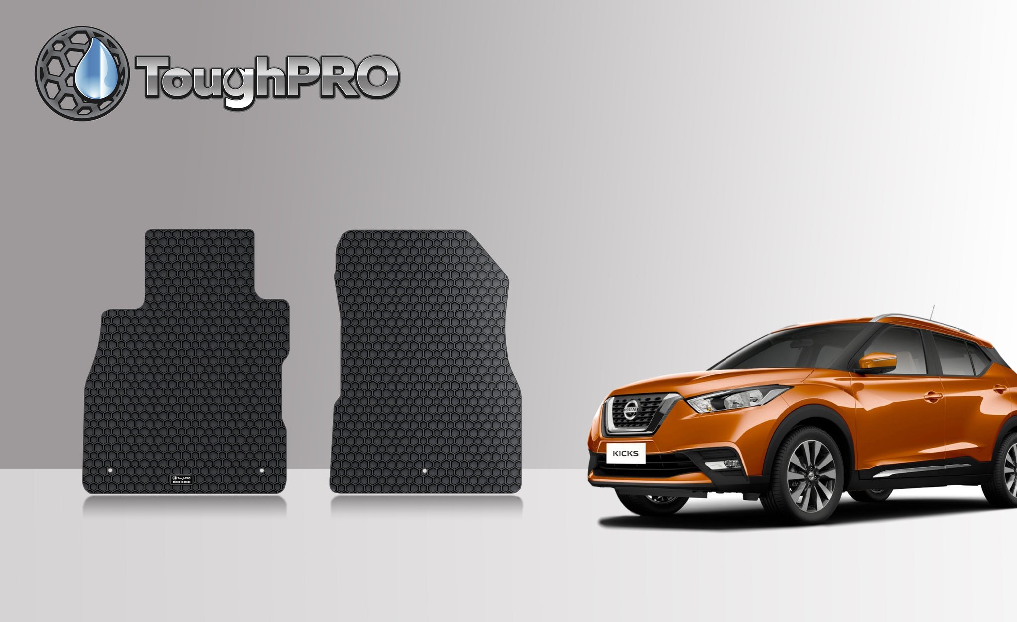 CUSTOM FIT FOR NISSAN Kicks 2022 Two Front Mats