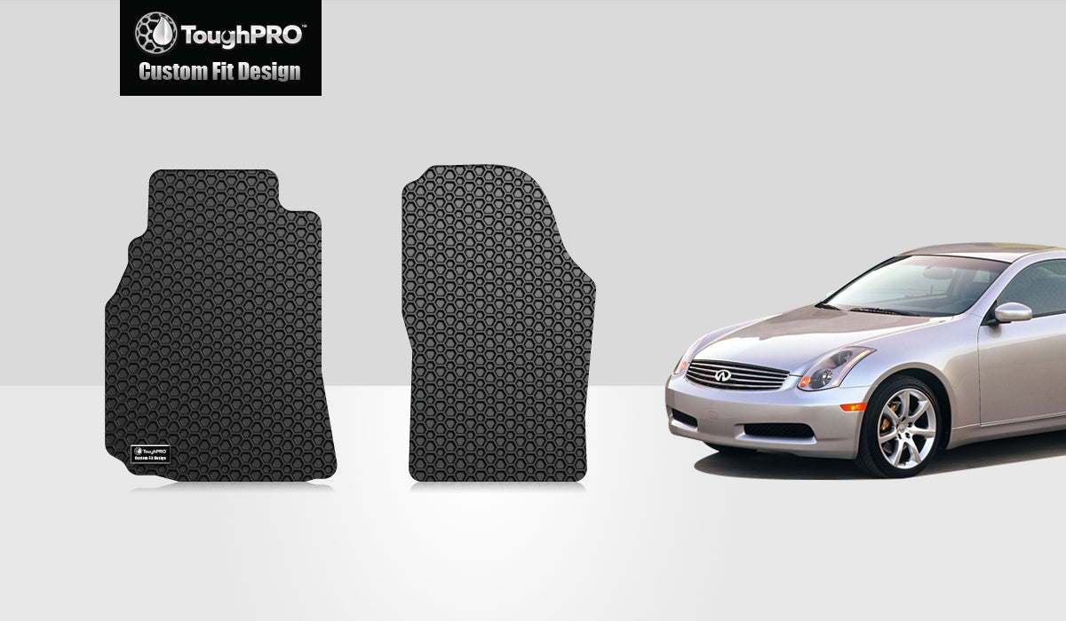 Infiniti G35 2004 Two Front Mats Coupe Model Toughpro