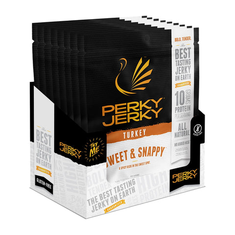 Perky Jerky Sweet and Snappy Turkey Multipack