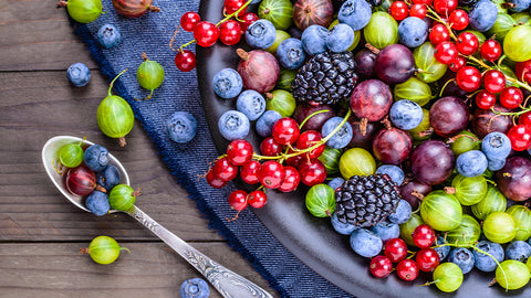 Heidelbeeren Brombeeren Johannisbeeren sind antientzündliche Lebensmittel