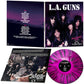 L.A. GUNS - HOLLYWOOD RAW - ORIGINAL SESSIONS - PURPLE/BLACK Vinyl LP