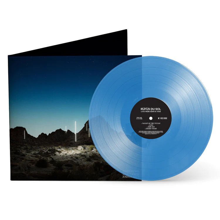 RUFUS DU SOL - LIVE FROM JOSHUA TREE Blue Vinyl LP