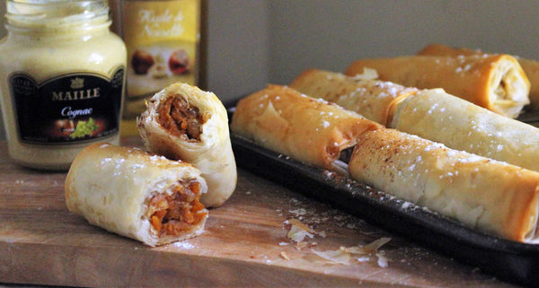 Maille pumpkin pie fingers recipe