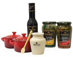 Le Creuset Mini Cocotte and Maille dinner Selection