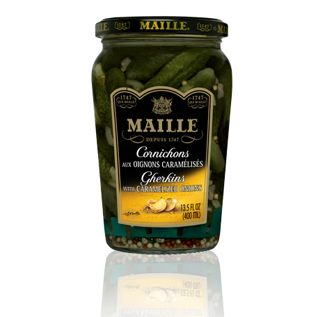 Cornichons With Caramelized Onions 13 5 Fl Oz Maille