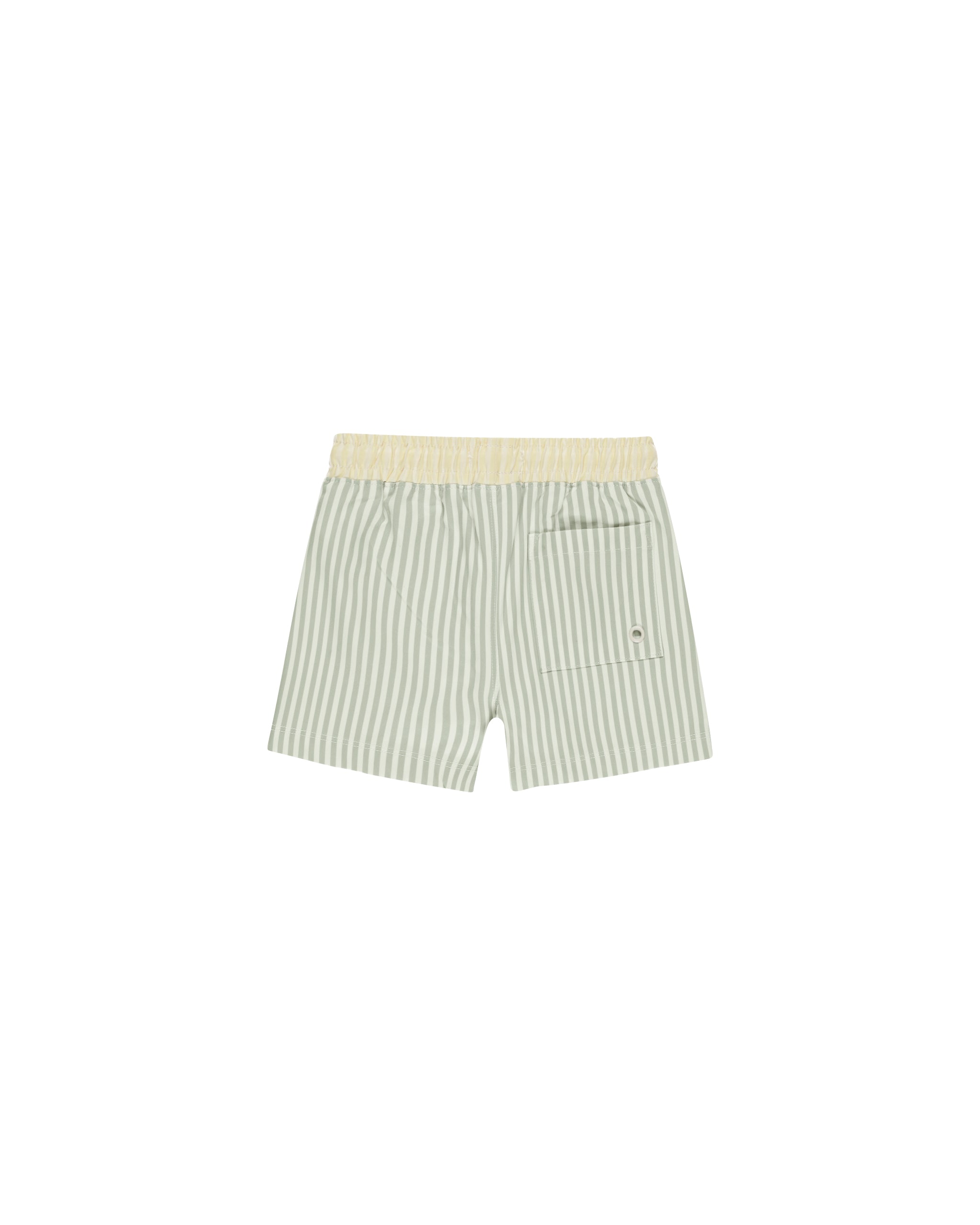 Boardshort || Sage Stripe