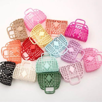 Retro Basket SMALL - Sun Jellies - Little Color Company