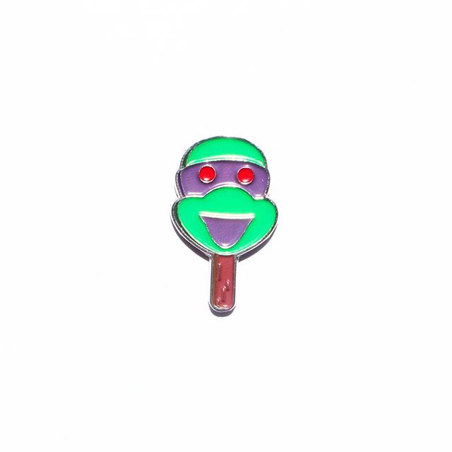 Ninja Turtle Ice Cream Pin