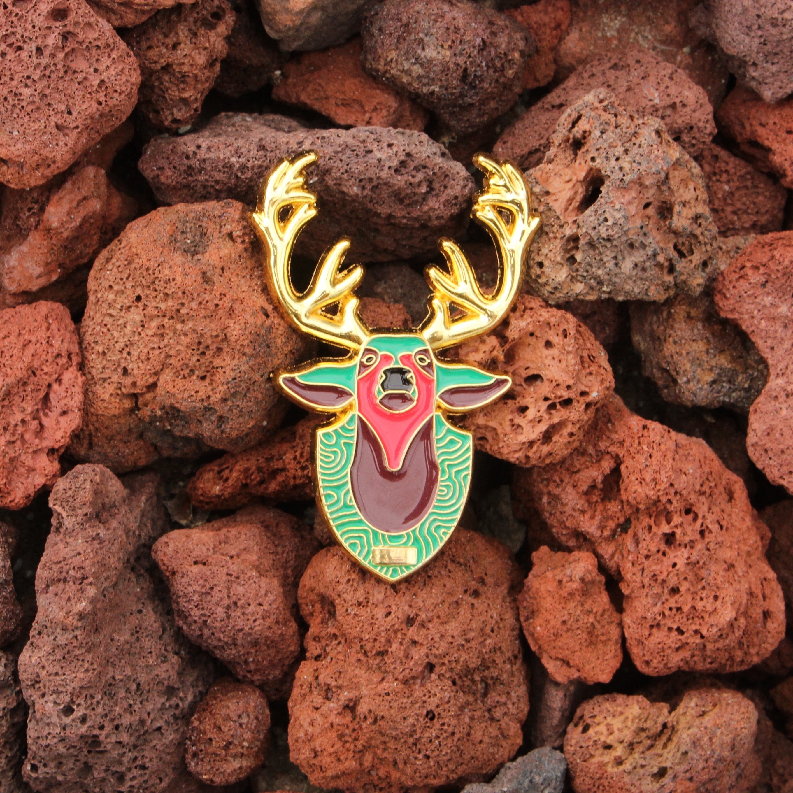 Taxidermied Accessories Pin