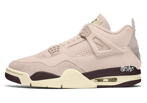 A MA MANIERE X AIR JORDAN 4 “FOSSIL STONE”