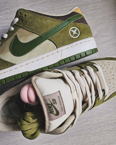 Yuto Horigome x Nike SB Dunk Low Asparagus