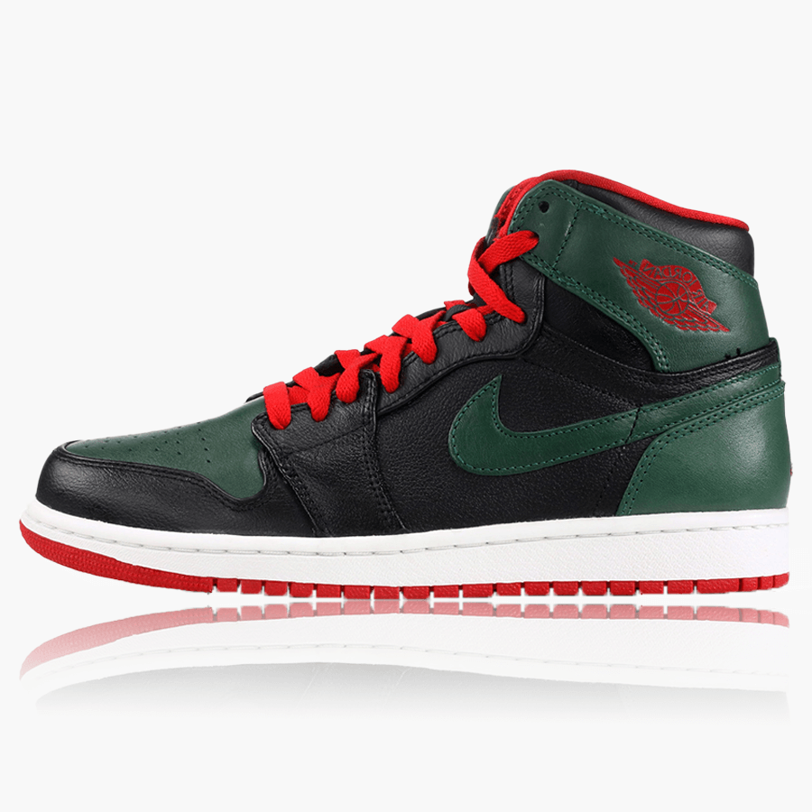 Buy the Air Jordan 1 Mid Green Gucci | At Hypeneedz