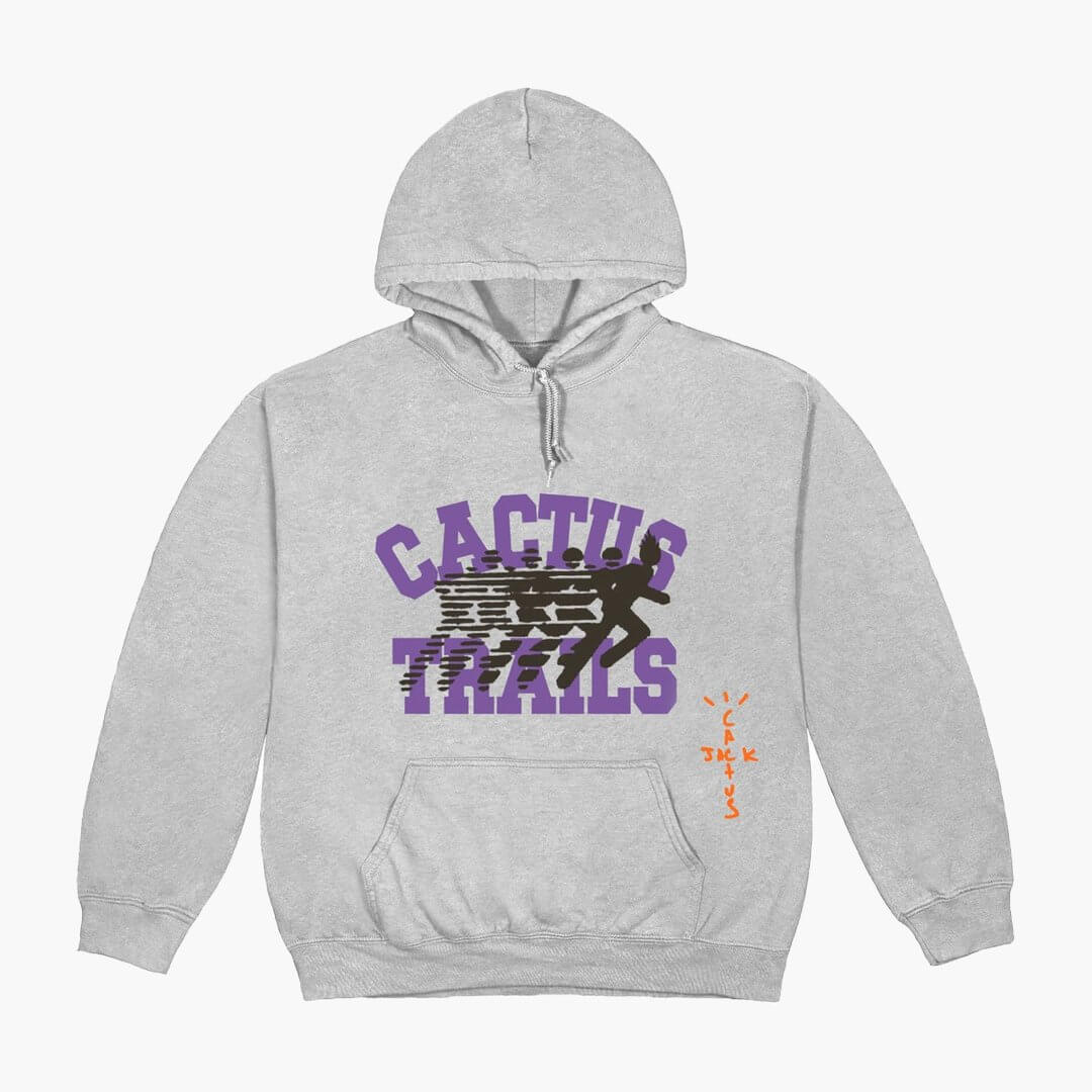 Travis Scott Cactus Trails Running Wild Varsity Hoodie Hypeneedz