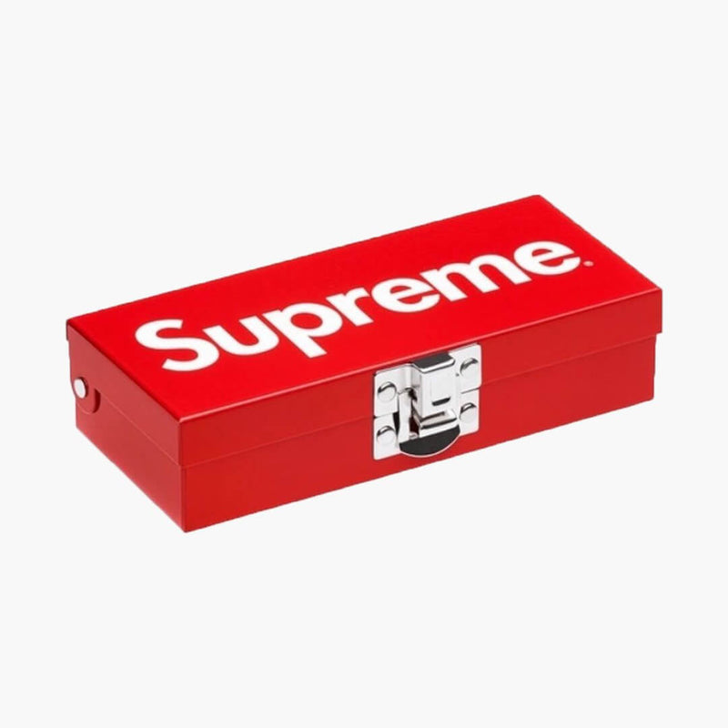 17AW Supreme Lock Box シュプリーム金庫 工具箱 小物入れ 【通販激安