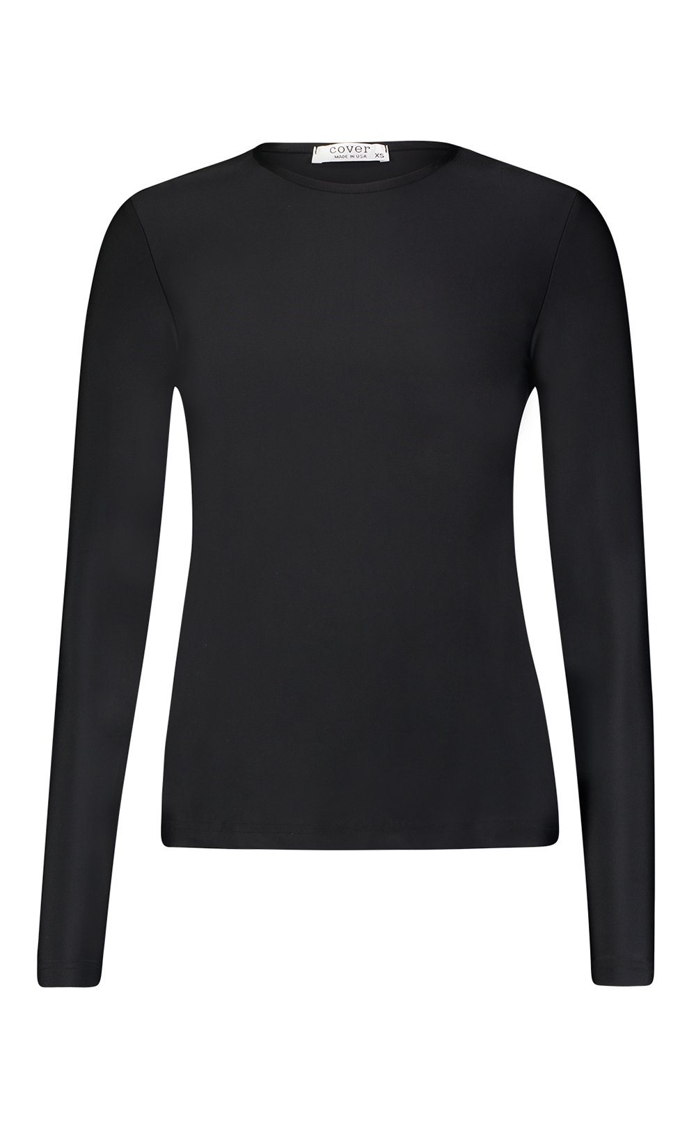 Long-Sleeved Swim T - Black – Cover Swim