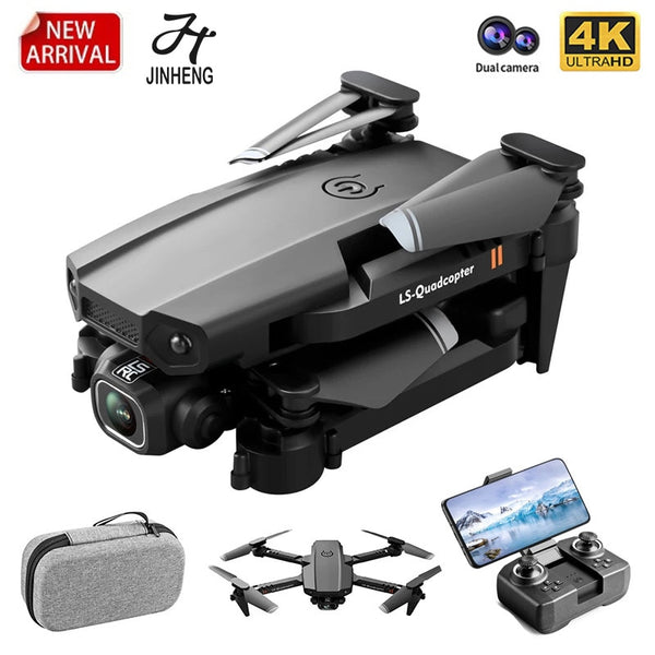 raven quadcopter drone with gps and wifi camera