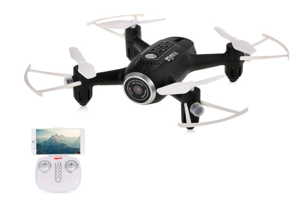 raven quadcopter drone with gps and wifi camera