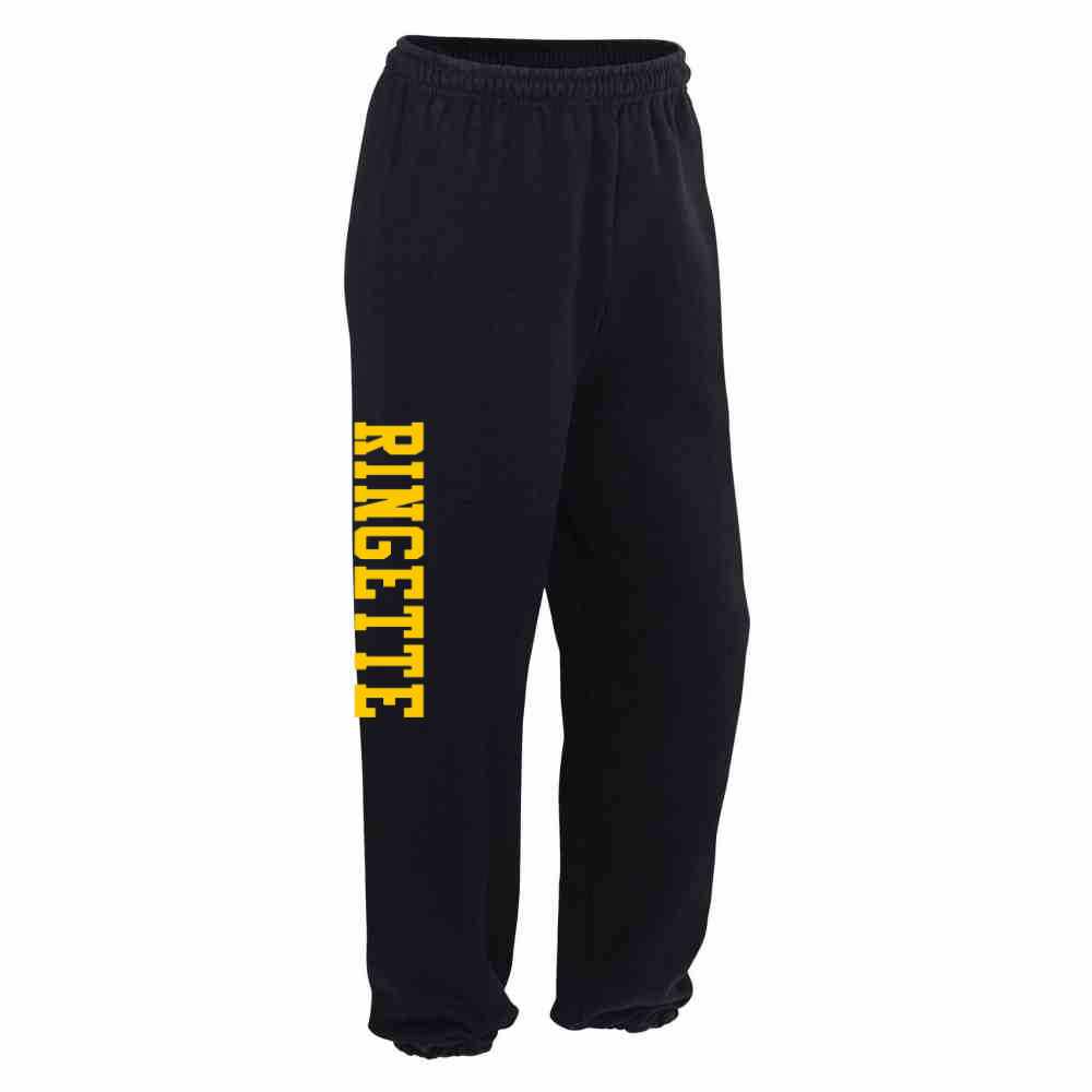 Ringette Sweatpants - Black - Youth – Real Hip Clothing