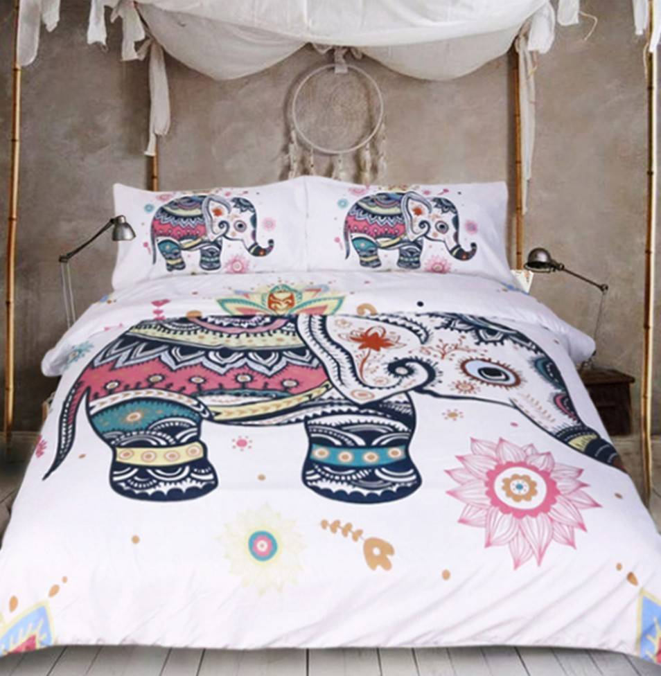 Elephant Duvet Cover Child Duvet Cover Girl Duvet Cover