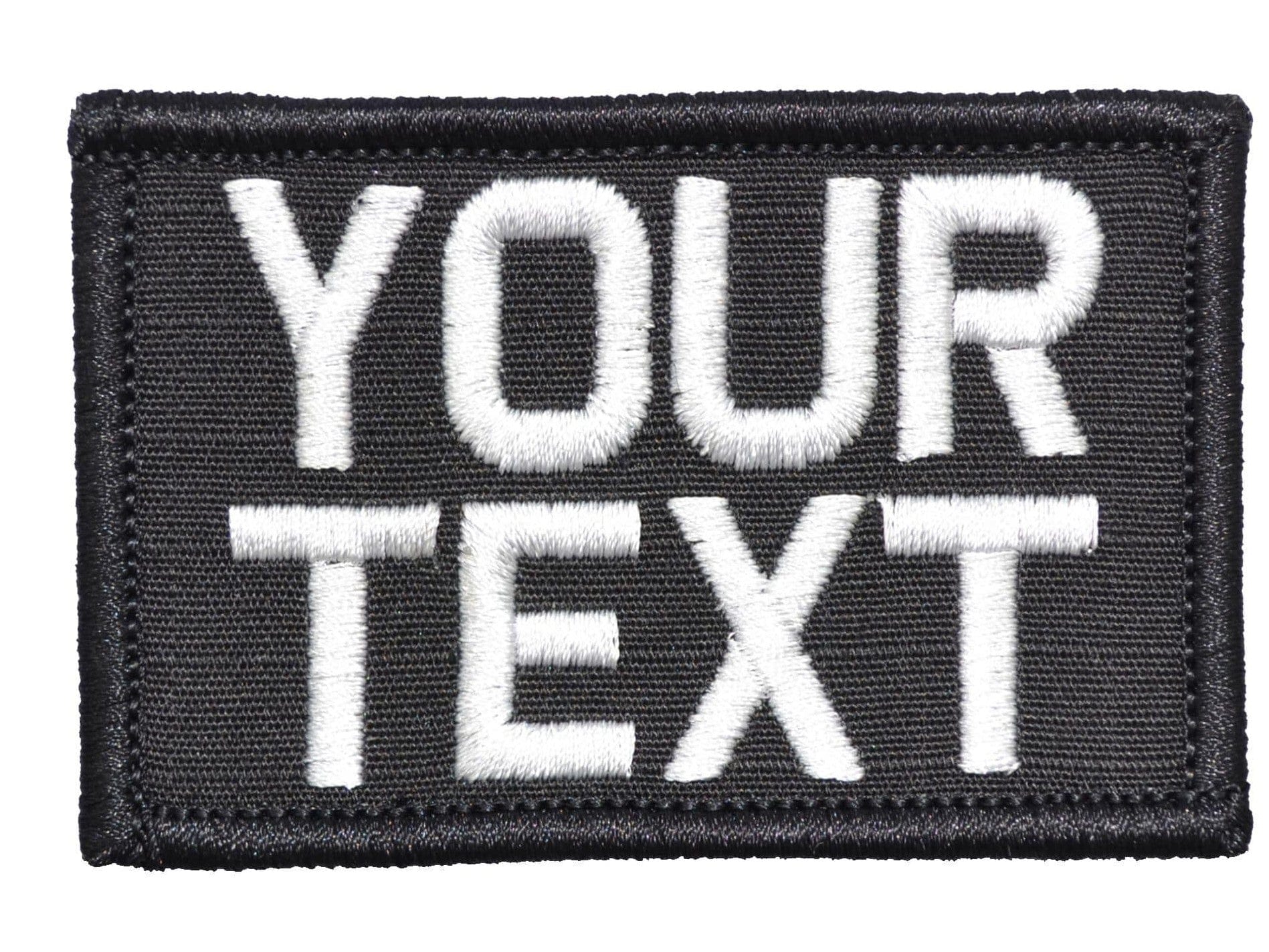 Custom Biker Vest Patch Name Strip - 1x3.75 - Sew On