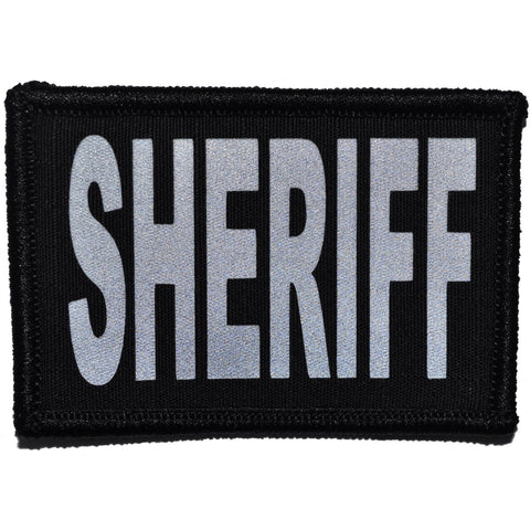 State Police Reflective - 3x9 Patch Black | Tactical Gear Junkie