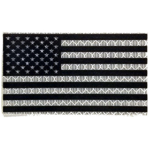 1x4 Distressed USA FLAG Velcro Morale Patch