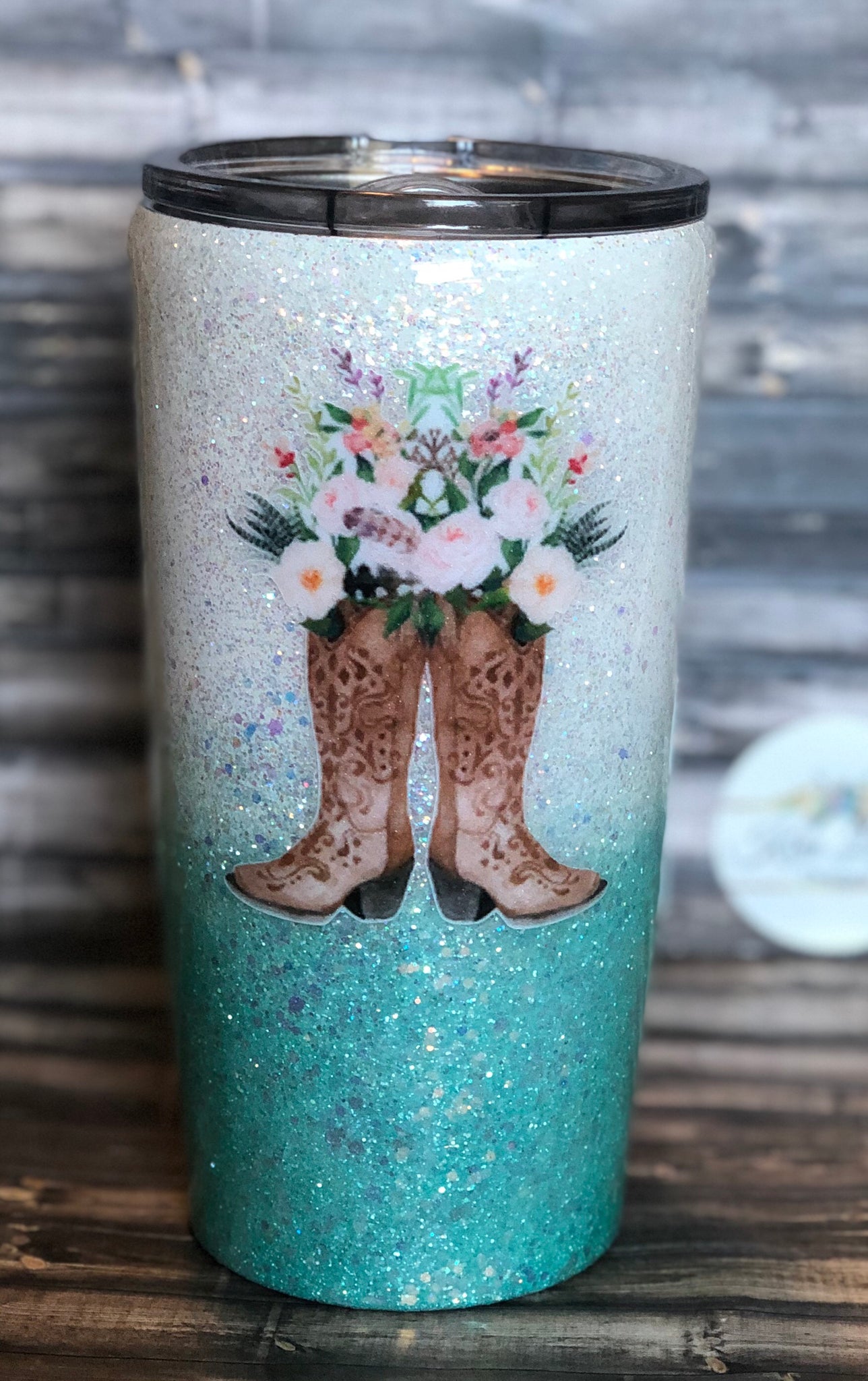 tiffany blue cowboy boots